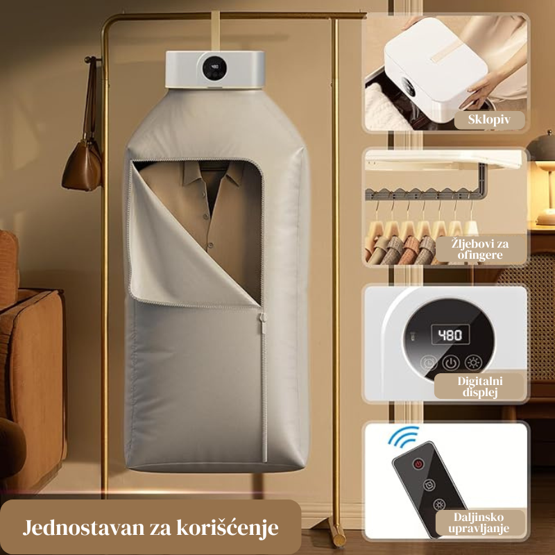 Prenosiva viseća mini sušilica za veš