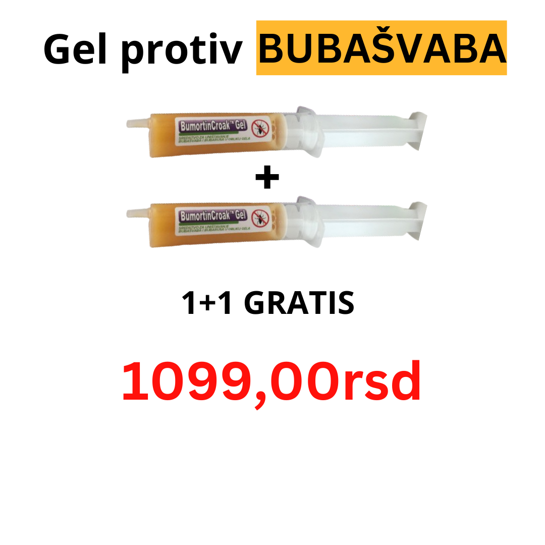 BumortinCroak-protiv bubašvaba i mrava 1+1 GRATIS