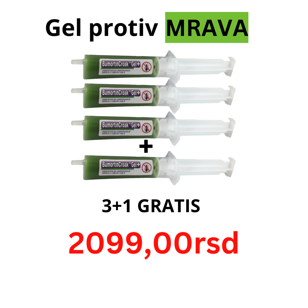 BumortinCroak-protiv bubašvaba i mrava 1+1 GRATIS