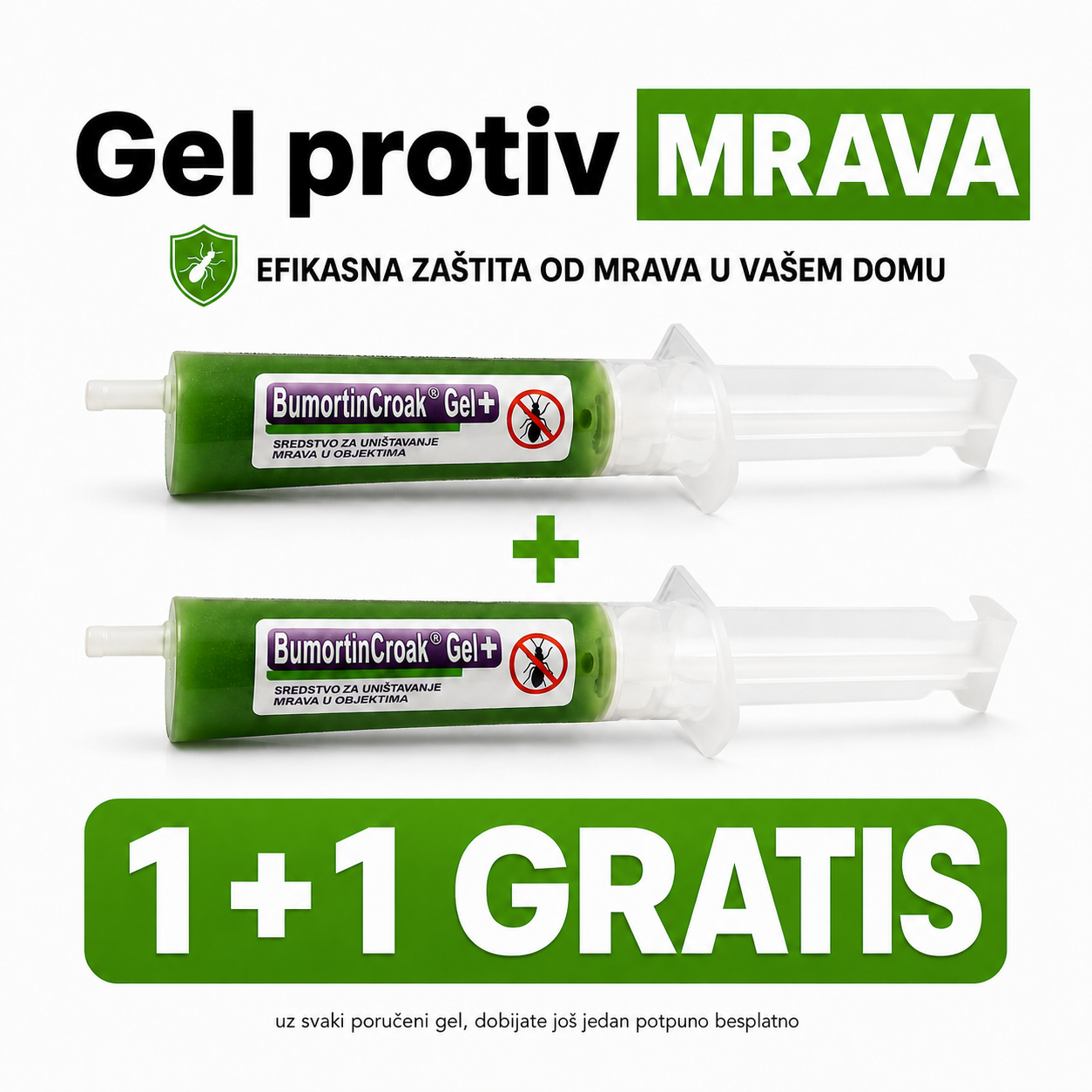 Gelovi protiv MRAVA-1+1 GRATIS