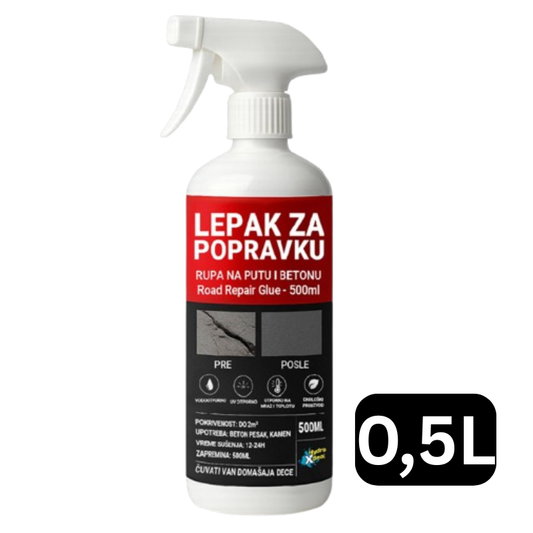 Lepak za popravku betona i rupa