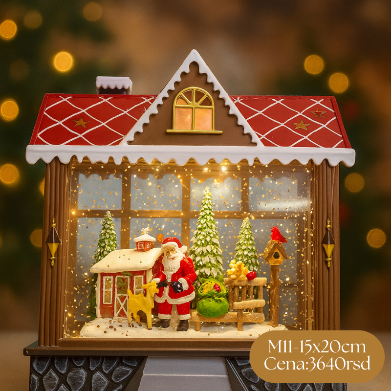 Magični novogodišnji fenjeri sa LED osvetljenjem