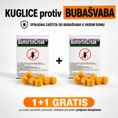 Bumortin protiv bubašvaba i bubarusa-1+1 GRATIS