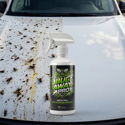 Bug remover-sprej za uklanjanje mušica i insekata sa automobila