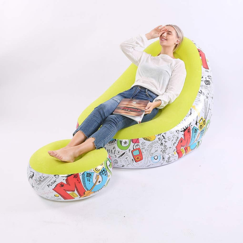 Sofa i tabure na naduvavanje+pumpa GRATIS