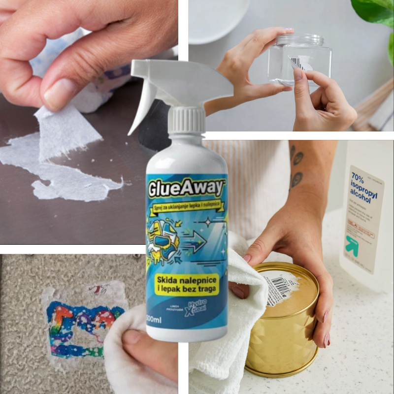 GlueAway™-sprej za uklanjanje nalepnica i lepka